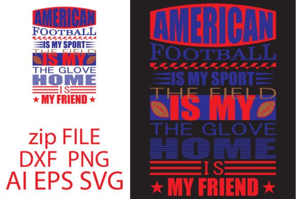 American Football is My Sport Graphic Design Asset Review