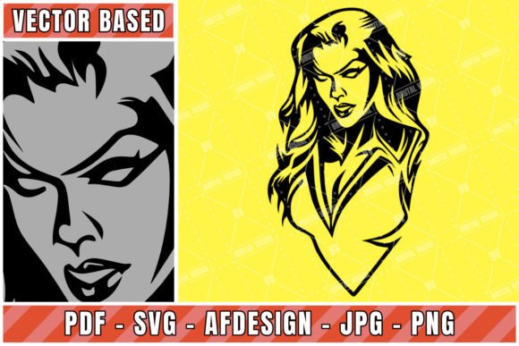 Bust of a Beautiful Woman - Super Hero Embroidery Review