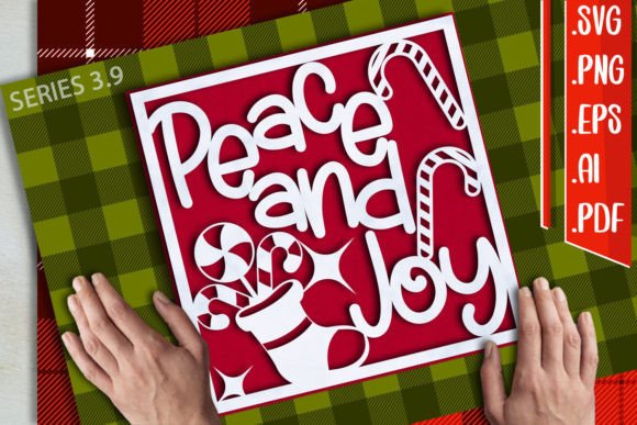 Christmas Card 3.9 - Graphic Design Asset for Crafts
