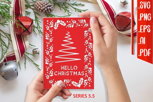 Christmas Card 5.5 - Graphics for Crafts and Marketing