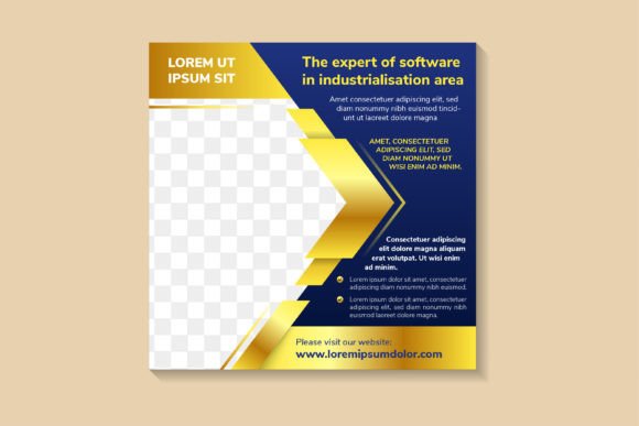 Expert of Software Square Banner for Social Media Graphics