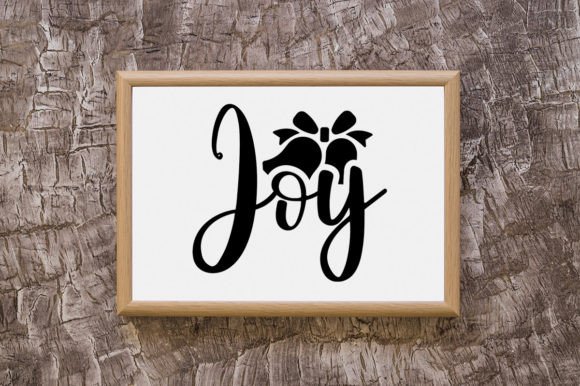 Joy_Christmas Svg Vector Design for Print Templates and Graphics