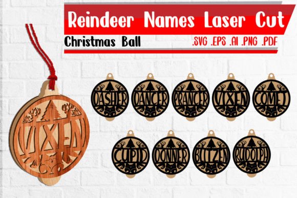 Reindeer Names Svg Bundle Laser Cut 2 Review