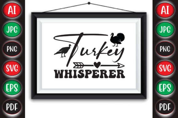 Turkey Whisperer Graphics for Crafts and Branding